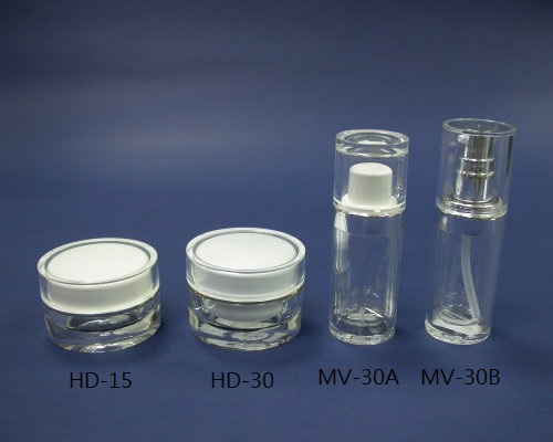 (HD) 乳霜罐, (MV) 乳液瓶